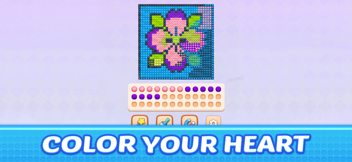 Jewel Coloring screenshot 7