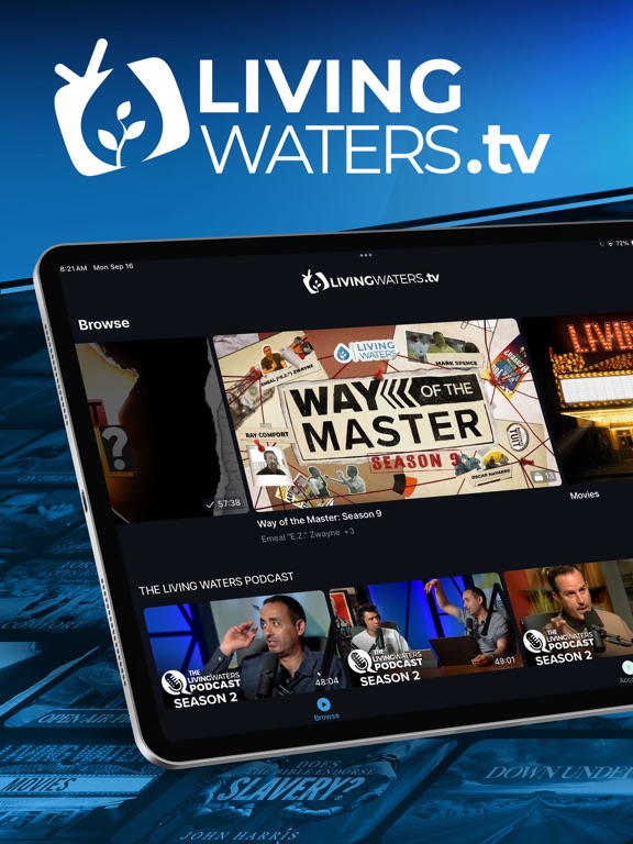 Screenshot #4 pour LivingWaters.tv