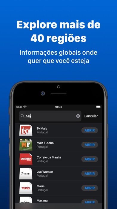 Screenshot #2 pour Jornais Portugueses
