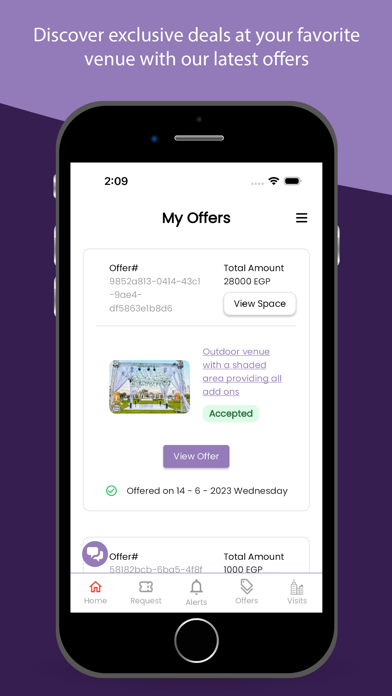 Venu - Book Spaces Screenshot