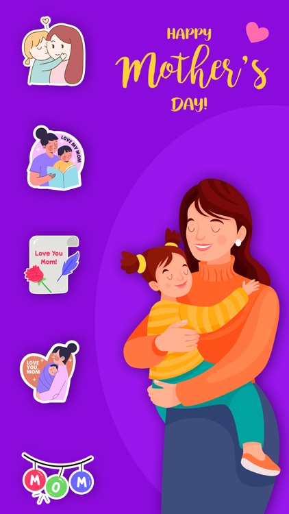 Mother's & Father Day Stickers