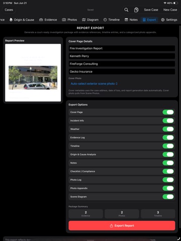InfernoIntelAI iPad screenshot