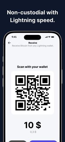 Flash: Bitcoin Wallet iPhone screenshot