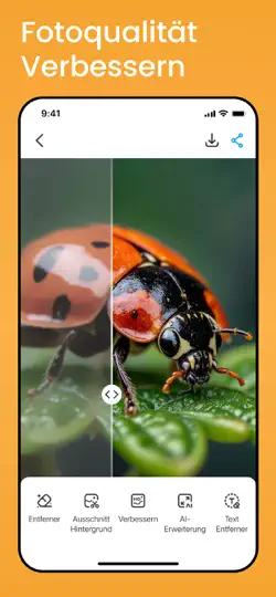Screenshot von KI-Fotoeditor - BgMaster™ auf dem iPhone 2