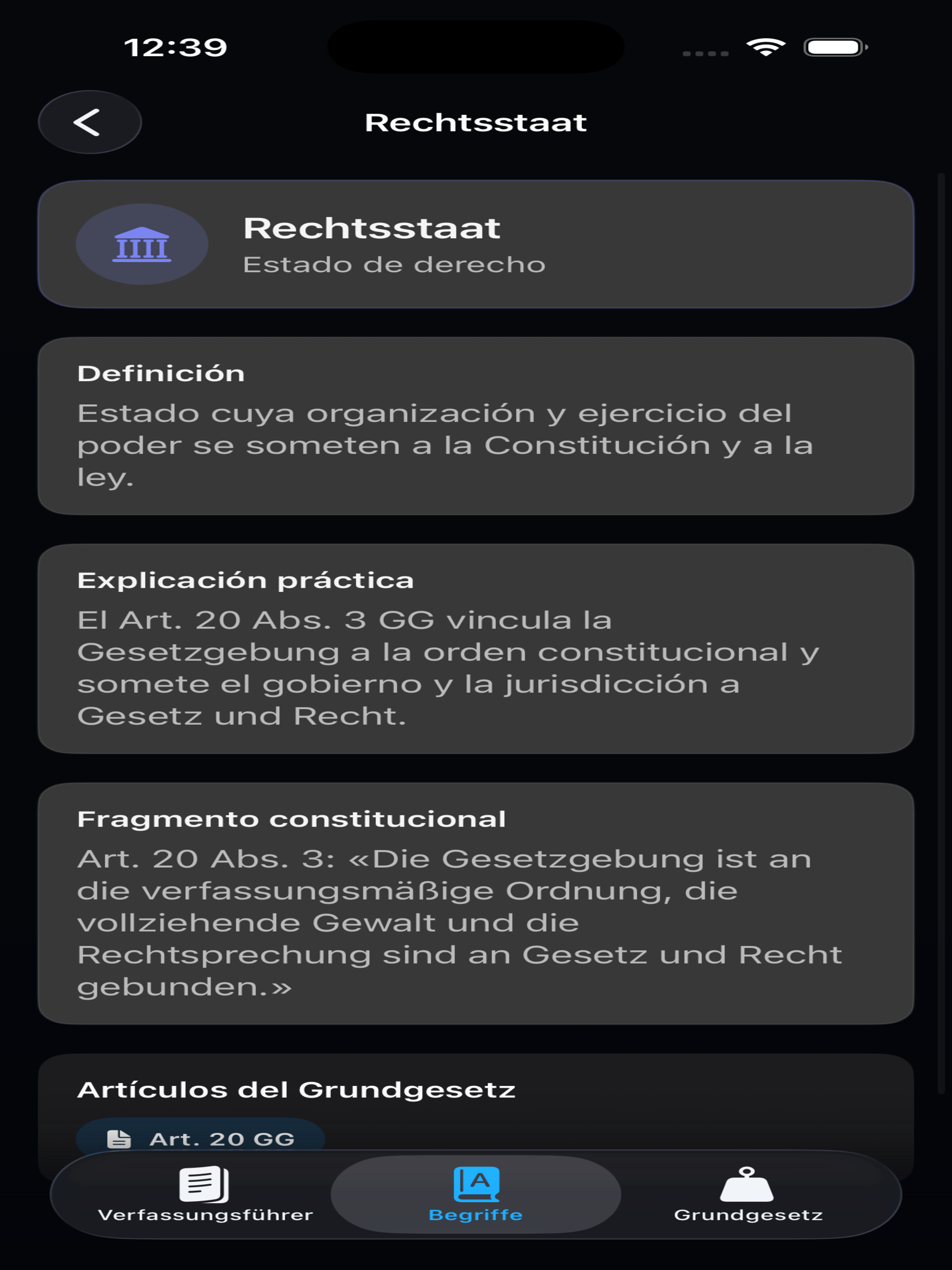 Grundgesetz Deutschland