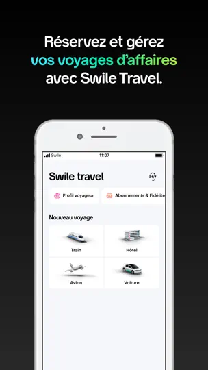 Capture d'écran de Swile sur iPhone 7