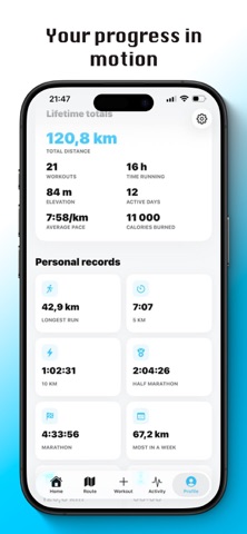 Atlave: GPS Running Tracker Screenshot 5 of 5