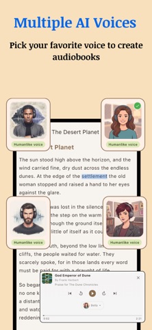 AI ePub Book Reader : VoPub screenshot