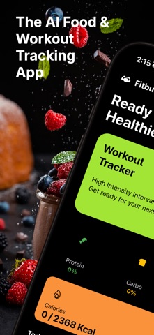 Fitbud AI: Workout & Nutrition iPhone screenshot