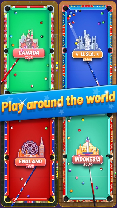 8 Ball Shoot It All - 3D Pool Screenshot