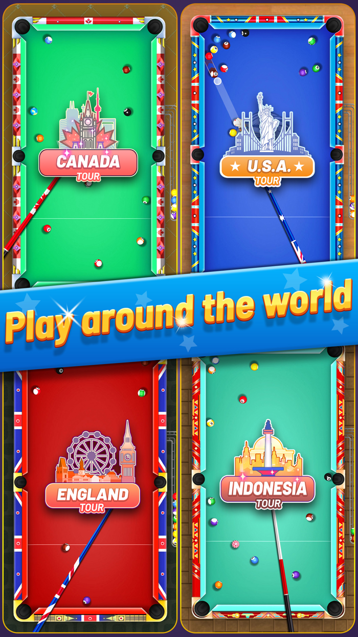 8 Ball Shoot It All - 3D Pool