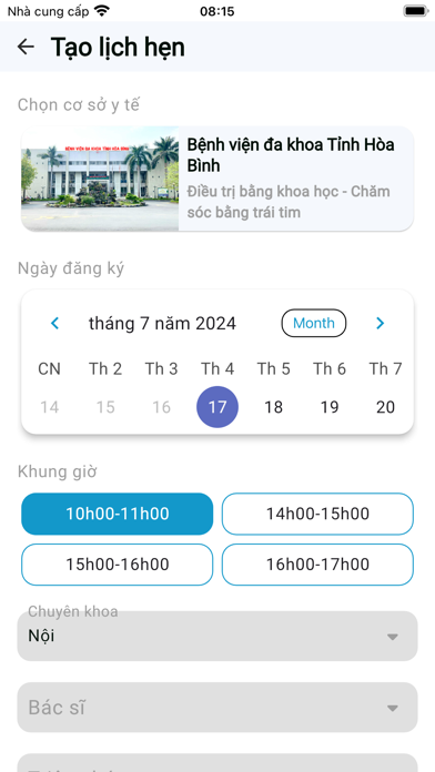 Screenshot #3 pour BVĐK Tỉnh Hoà Bình