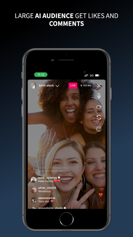#2. Fameify: Live Stream Simulator (iOS) 由: Kartavya Kumar