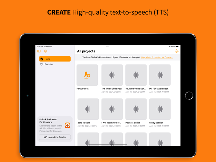 Текст в речь Вокально