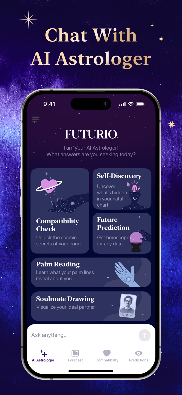 Futurio: Horoscope & Astrology iphone screenshot 2