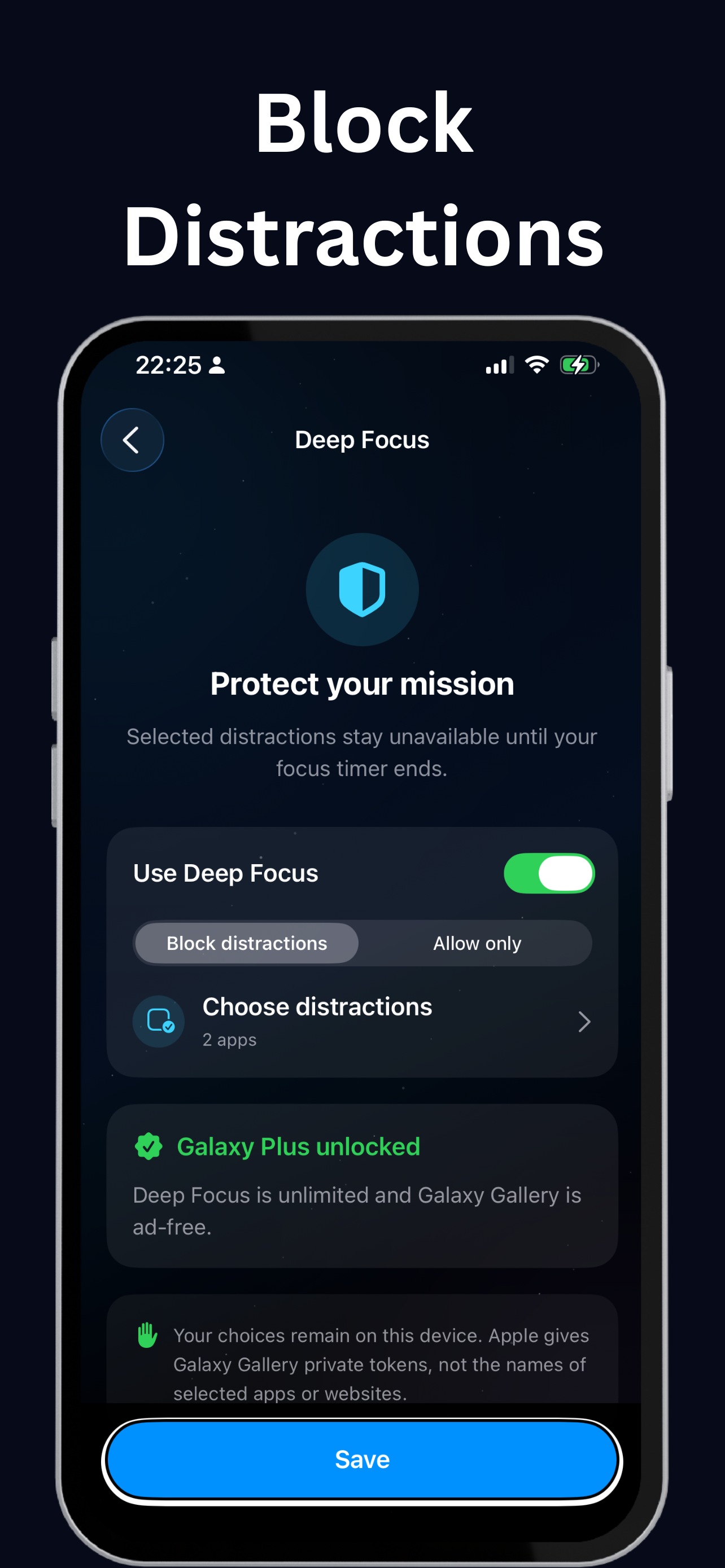 Galaxy Gallery: Space & Focus screenshot 3