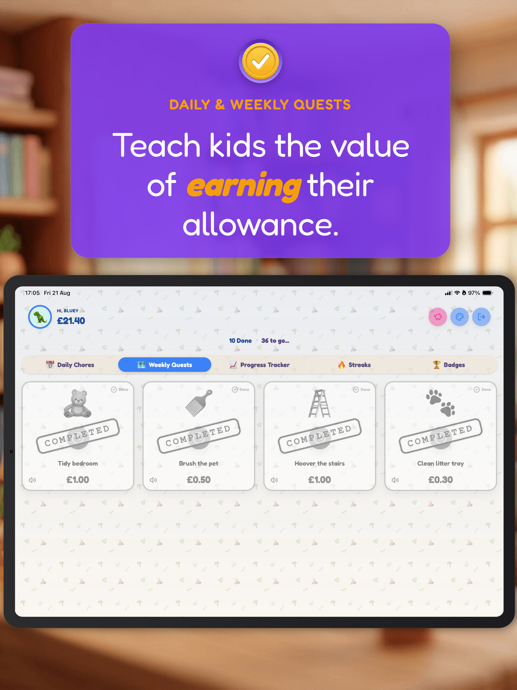 TickBucks: Chores & Habits screenshot 12