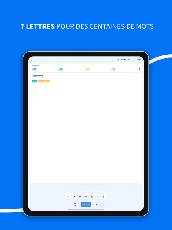 Figaro Jeux: Jeu de mots mêlés iPad screenshot 4 - Games app