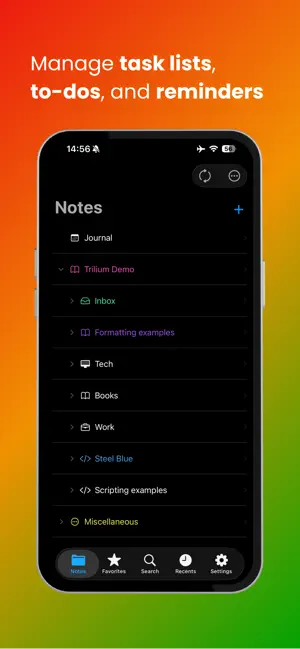 Trinote screenshot 1
