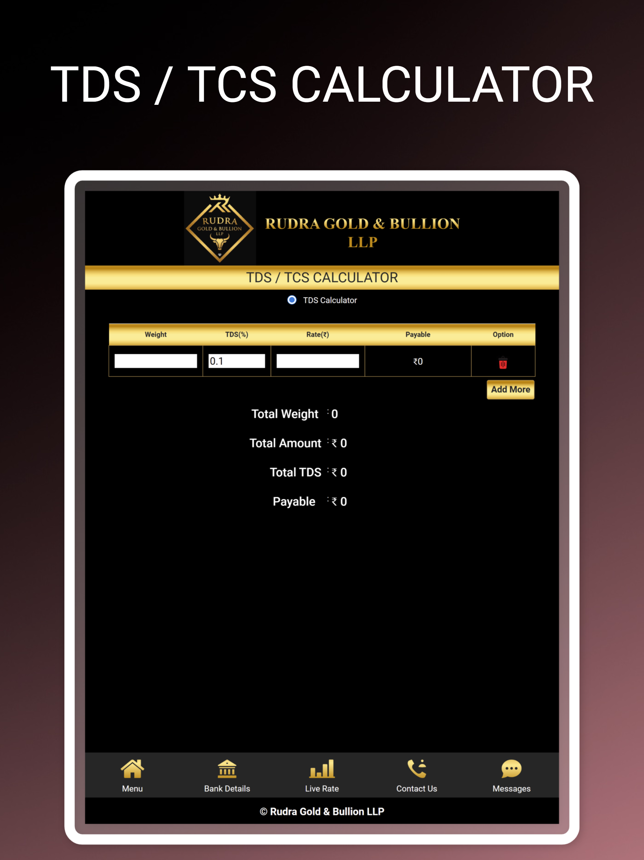 Rudra Gold And Bullion