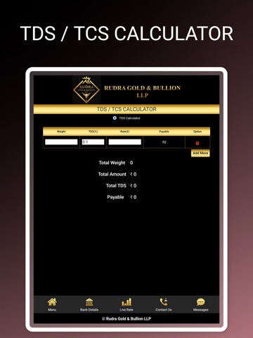 Rudra Gold And Bullion iPad screenshot