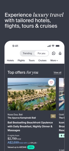 Luxury Escapes: Travel Deals screenshot