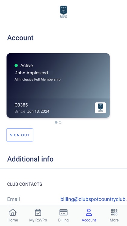 Clubspot Country Club screenshot-3