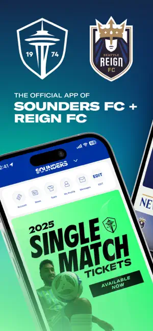 Sounders FC + Reign FC screenshot 1