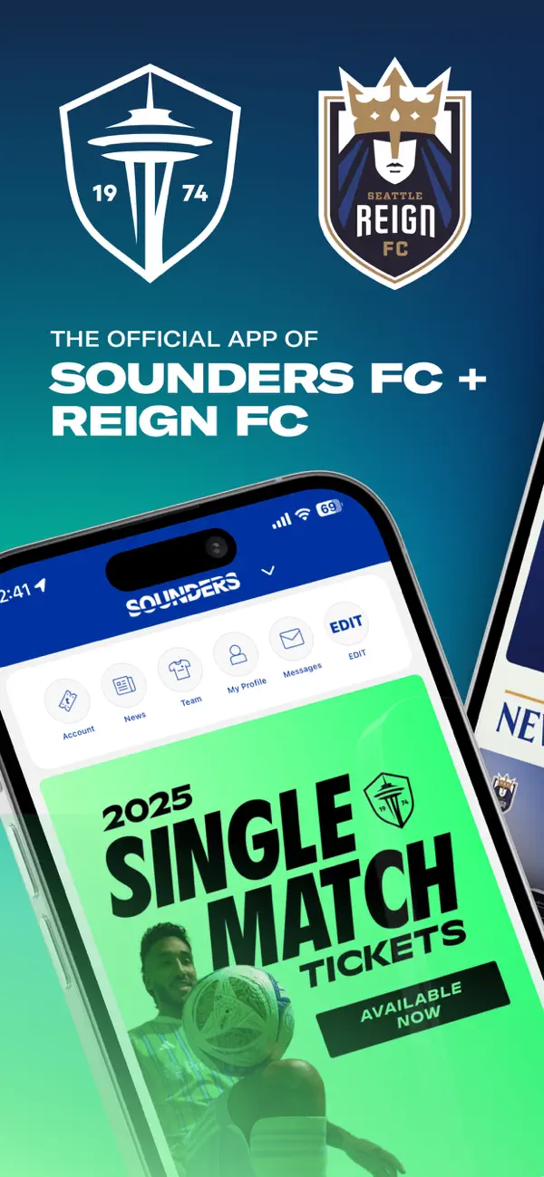 Screenshot #1 pour Sounders FC + Reign FC