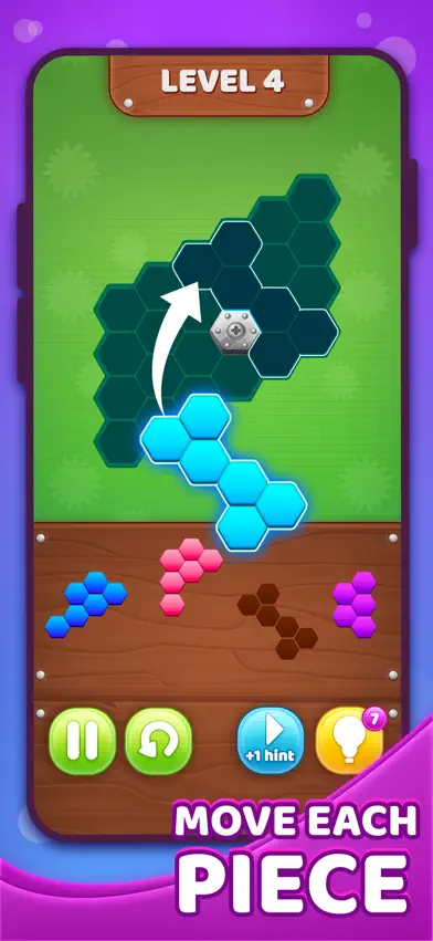 Hex Match: Block Puzzle screenshot 1