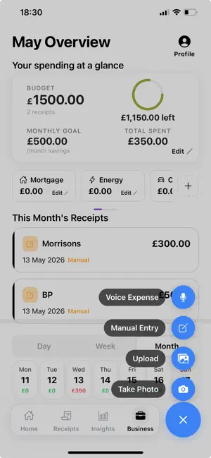Tracq | Reciepts & Invoices screenshot 3