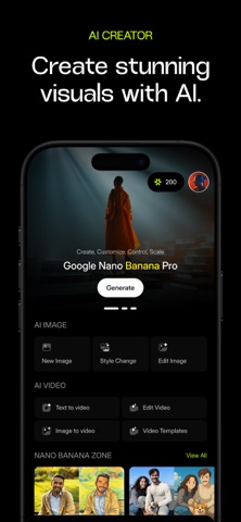 AI Photo Video Generator-Glima iPhone screenshot