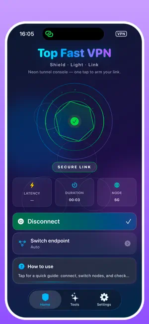 top fast connect - супер впн screenshot 1
