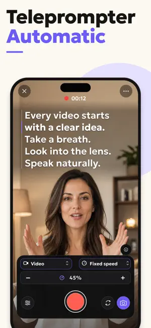 Teleprompter Automatic screenshot 1