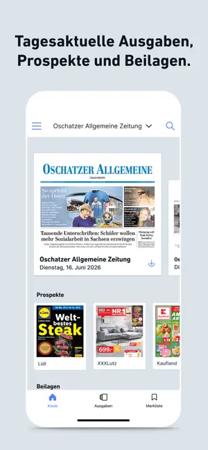 OAZ E-Paper: News aus Oschatz screenshot 2