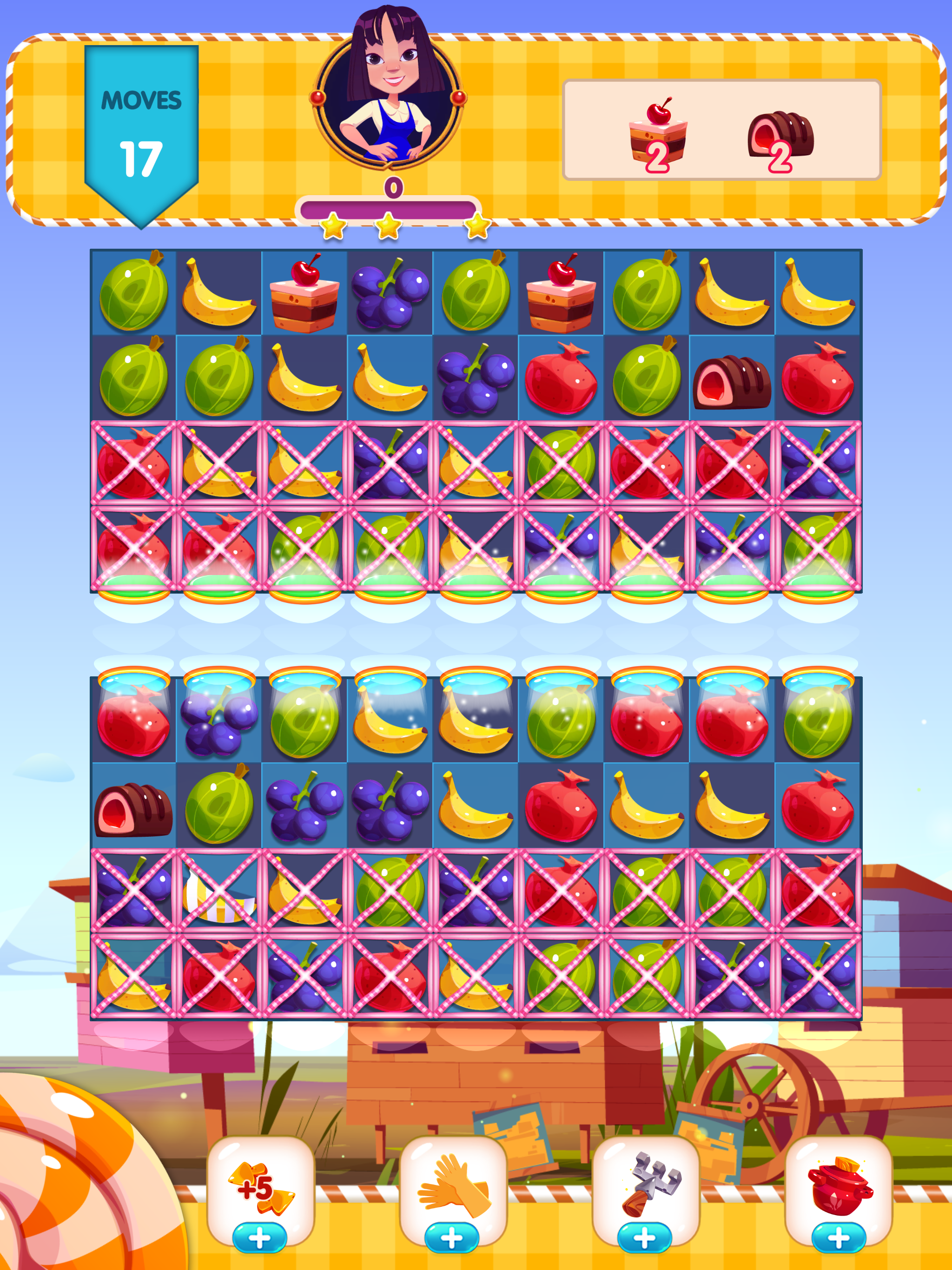 Golden Farm: Match 3 Puzzle