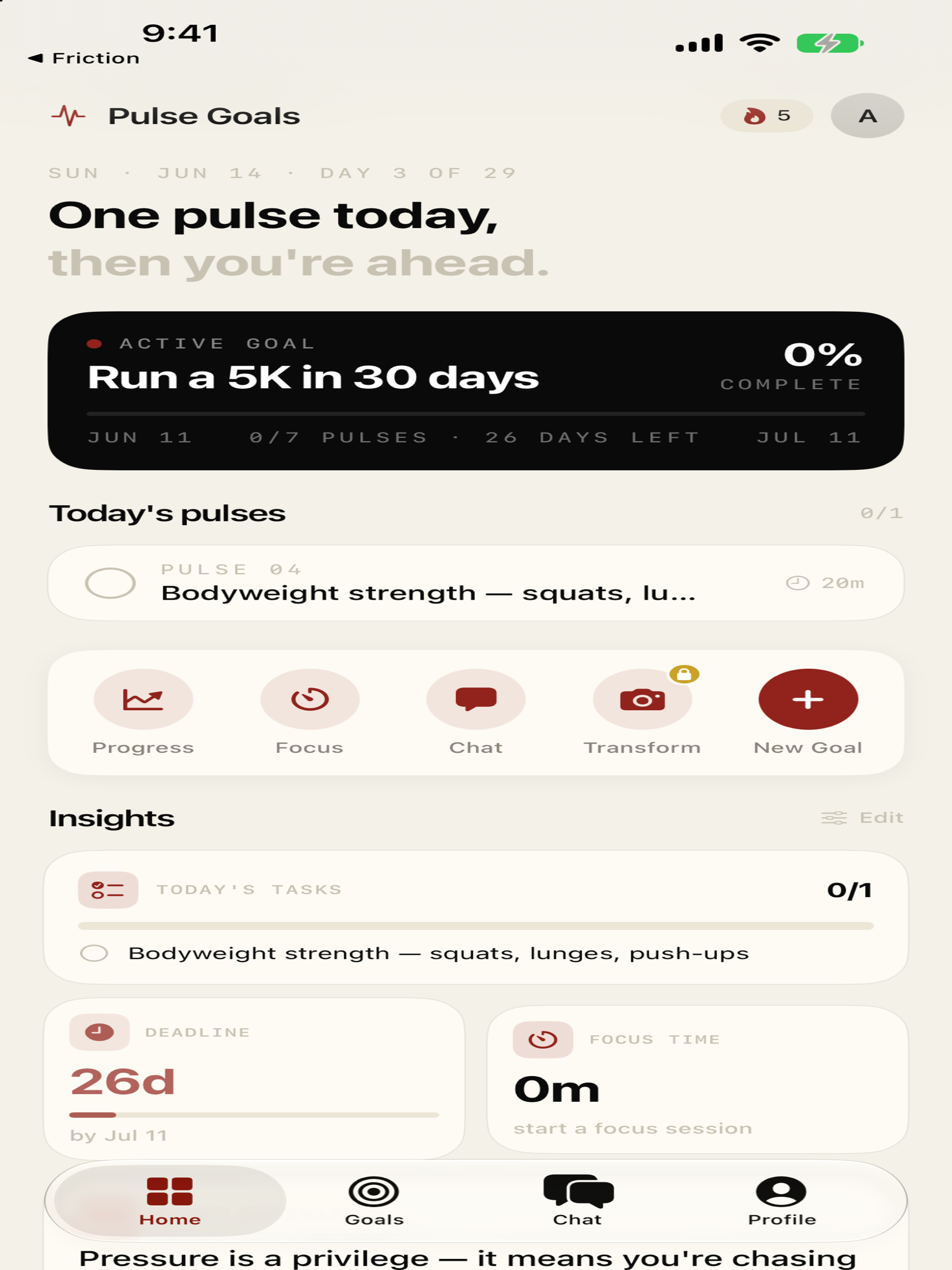 Pulse Goals screenshot 6
