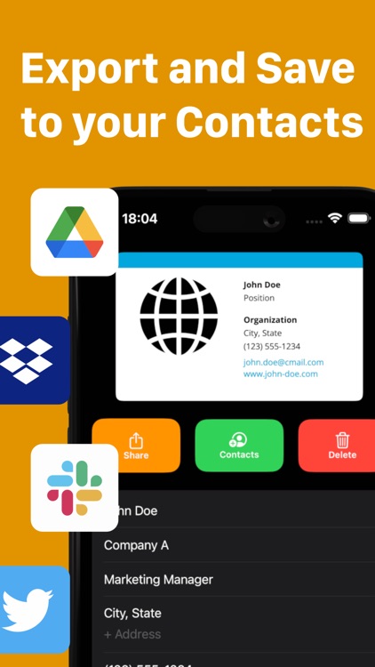 Business Card Organizer +