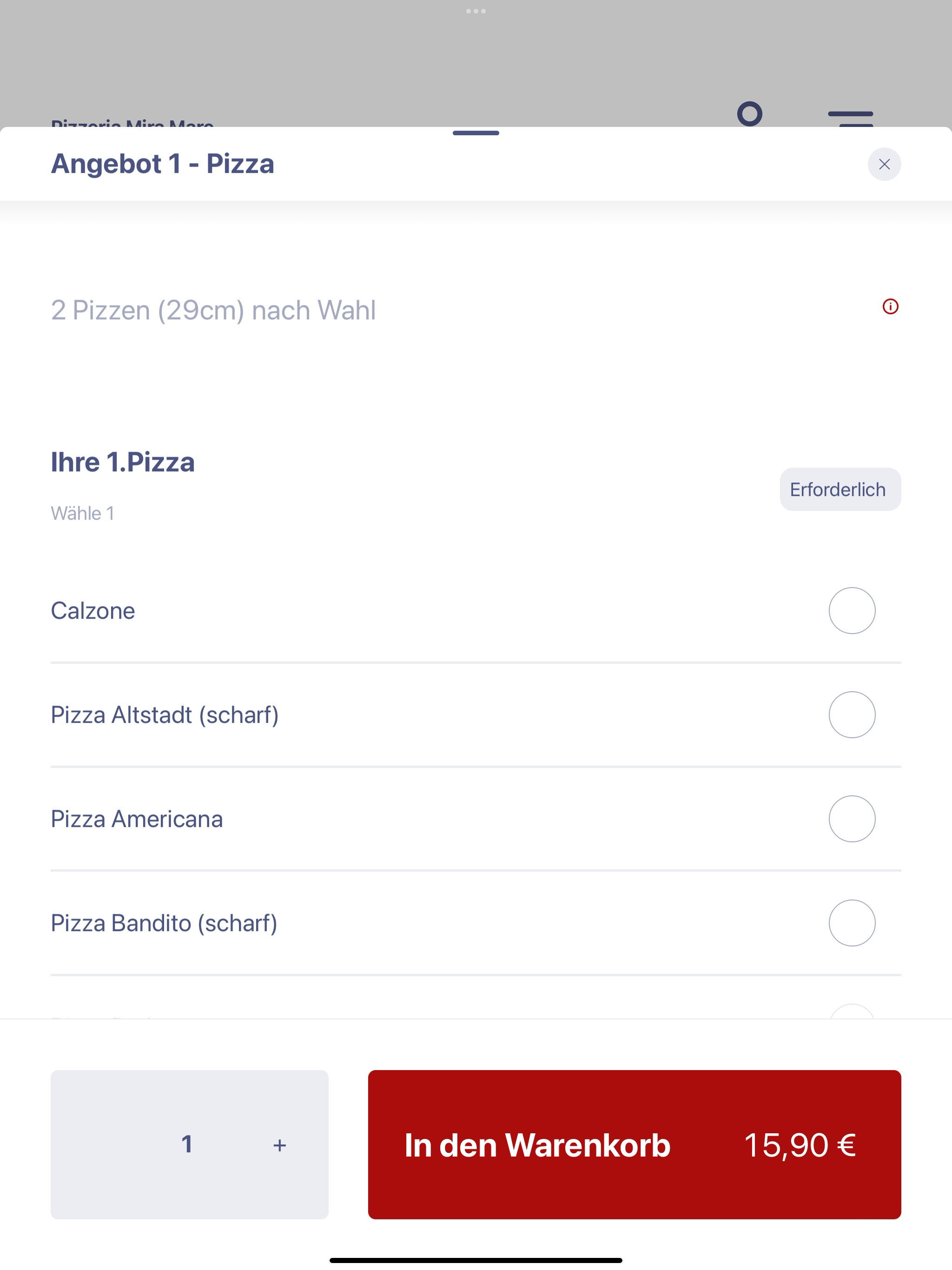 Pizzeria Mira Mare