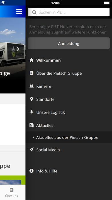 PIET-Pietsch Gruppe Screenshot