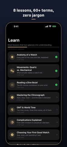 Watch Reader: Identify & Learn Screenshot 7 of 8