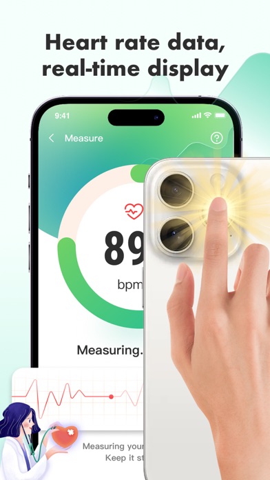 Screenshot #1 pour Blood Pressure app: Heart Rate