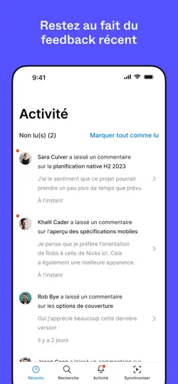 Capture d'écran de Figma sur iPhone 4
