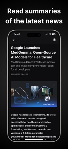 AI News: Tensor AI Screenshot 2 of 4