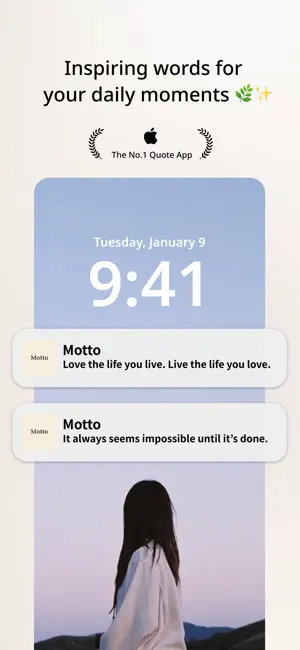 Motto - Daily Quotes screenshot 1