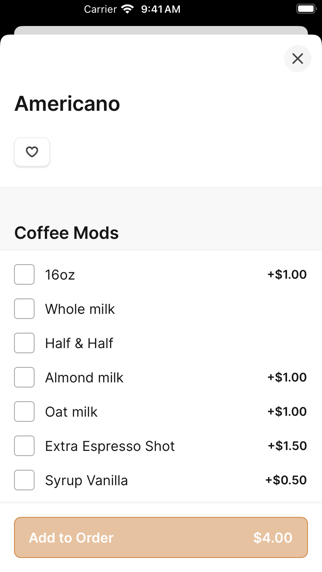 App screenshot
