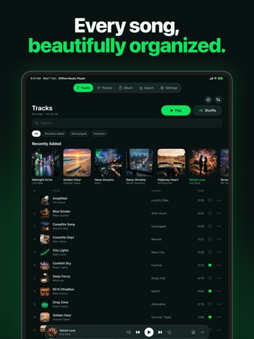 Музыка без Интернета МП3 iPad screenshot 3