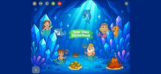 Mermaid Sticker Games for Kids screenshot 6