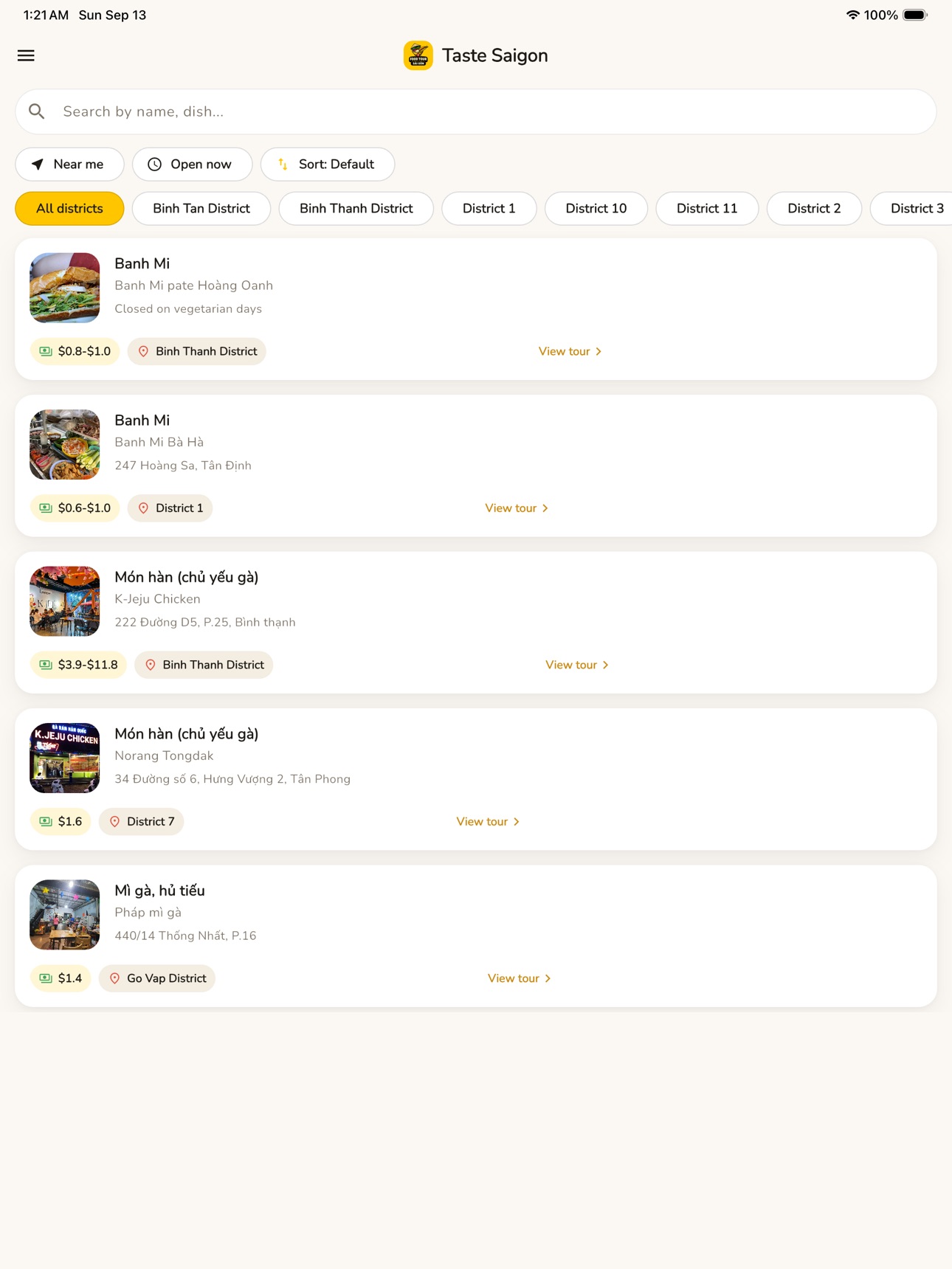 Screenshot 11 of Taste Saigon: Food Guide&Tour