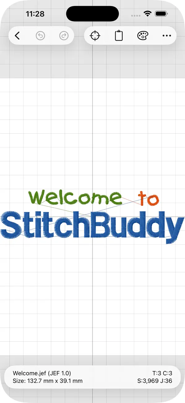 Screenshot #1 pour StitchBuddy HD